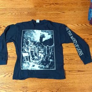 In The Midst of Lions deathcore band large long sleeve